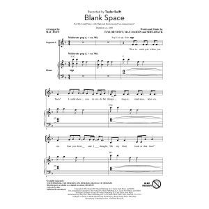 Blank Space (arr. Mac Huff)