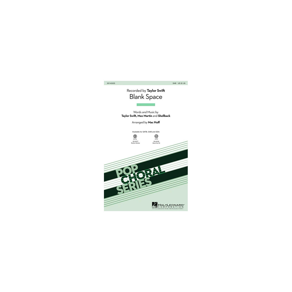 Blank Space (arr. Mac Huff)