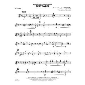 September (Key: C) - Alto Sax 2