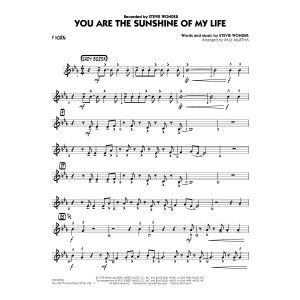 You Are the Sunshine of My Life - F Horn