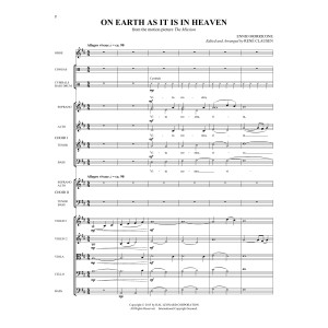 On Earth As It Is In Heaven - Score