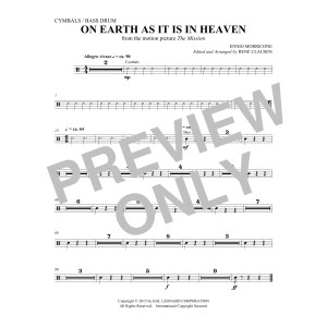 On Earth As It Is In Heaven - Percussion