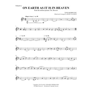 On Earth As It Is In Heaven - Violin 2