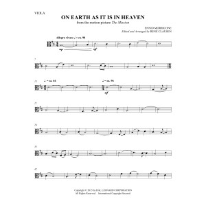 On Earth As It Is In Heaven - Viola