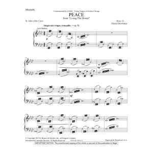Peace - Marimba