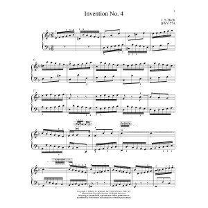 Two-Part Invention In D Minor