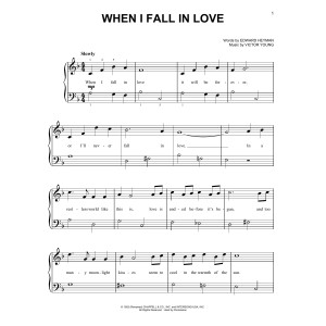When I Fall In Love