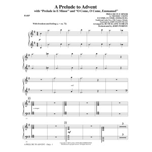A Prelude To Advent (with Prelude In E Minor and O Come, O Come, Emmanuel) - Harp