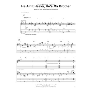 He Ain't Heavy, He's My Brother