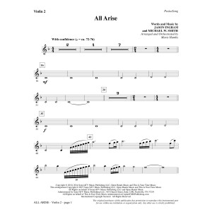 All Arise - Violin 2