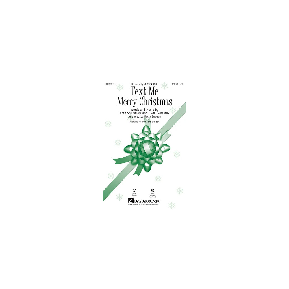 Text Me Merry Christmas (arr. Roger Emerson)