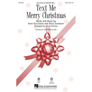 Text Me Merry Christmas (arr. Roger Emerson)
