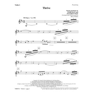 Thrive - Violin 2