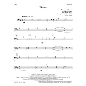 Thrive - Cello