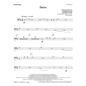 Thrive - Double Bass