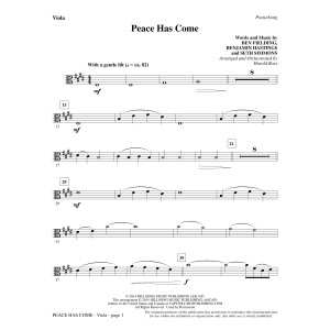 Peace Has Come - Viola