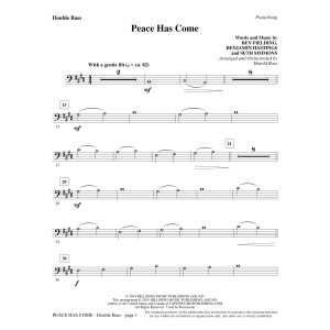 Peace Has Come - Double Bass