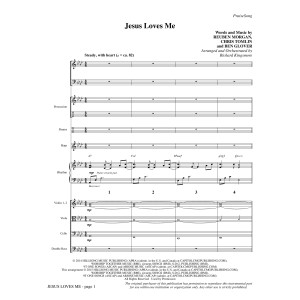 Jesus Loves Me - Full Score