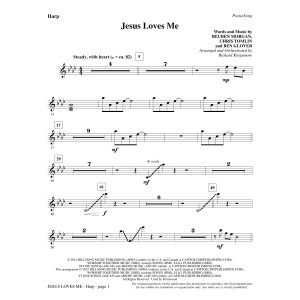 Jesus Loves Me - Harp