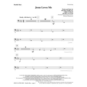 Jesus Loves Me - Double Bass
