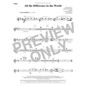 All the Difference in the World - Flute