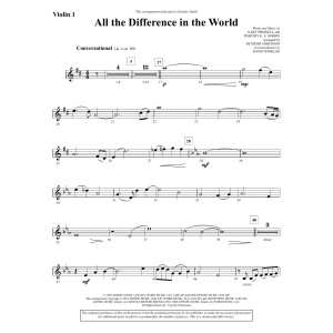 All the Difference in the World - Violine 1