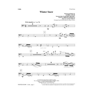 Winter Snow - Cello