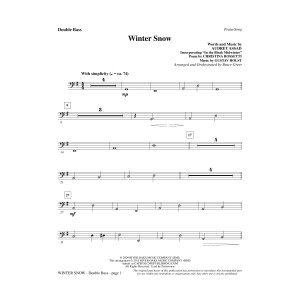 Winter Snow - Kontrabass