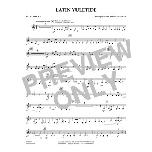 Latin Yuletide - Bb-Klarinette 2
