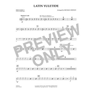 Latin Yuletide - Percussion 3