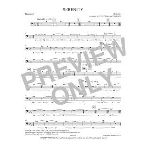 Serenity - Bassoon 1