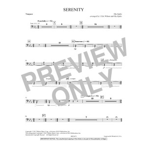 Serenity - Timpani