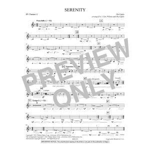 Serenity - Bb Clarinet 4