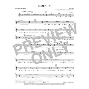 Serenity - Bb Tenor Saxophone