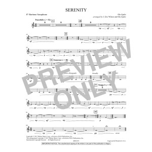 Serenity - Eb Baritone Sax