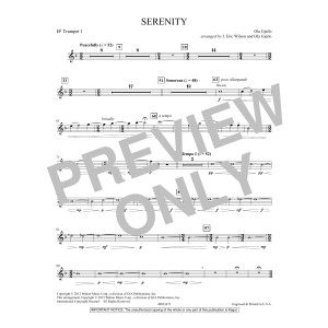Serenity - Bb Trompete 1