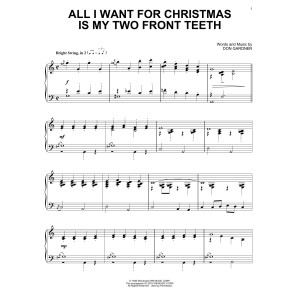 All I Want For Christmas Is My Two Front Teeth