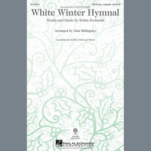 White Winter Hymnal (arr. Alan Billingsley)