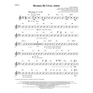 Because He Lives, Amen (arr. Ed Hogan) - Gitarre