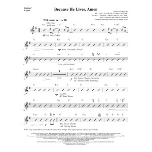 Because He Lives, Amen (arr. Ed Hogan) - Capo Guitar