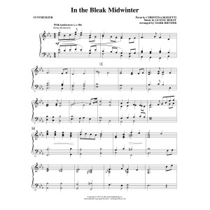 In The Bleak Midwinter - Synthesizer