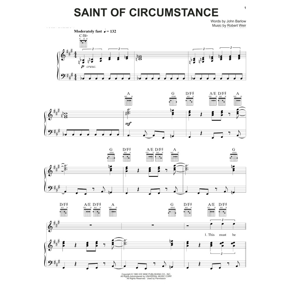 Saint Of Circumstance