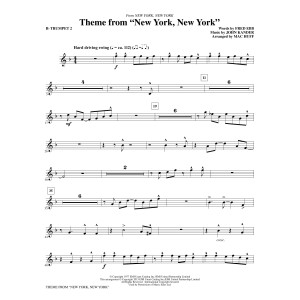 Thema aus "New York, New York" - Bb-Trompete 2