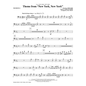 Thema aus "New York, New York" - Posaune 2