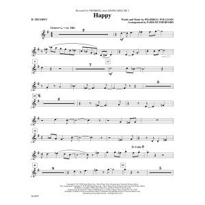 Happy (arr. Paris Rutherford) - Bb Trumpet