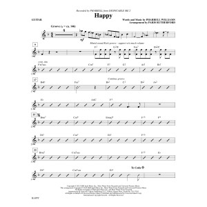 Happy (arr. Paris Rutherford) - Guitar