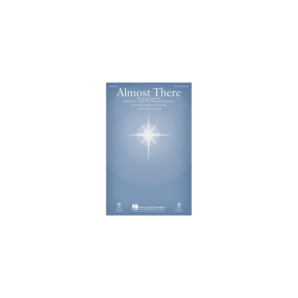 Almost There - Partitur