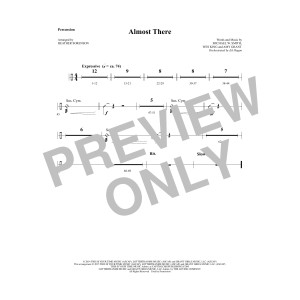 Almost There - Percussion