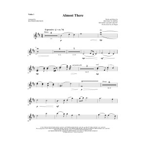 Almost There - Violin 1
