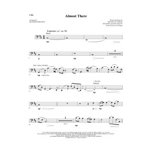 Almost There - Cello